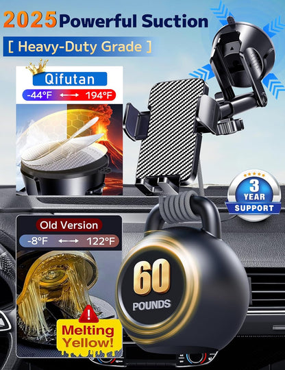 Dash Mounted Holders Phone Holders for Your Car Phone Mount for Car Windshield Dashboard Air Vent Universal Desk Mounts Hands Free Automobile Cell Phone Holder Fit for Iphone Smartphone