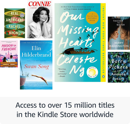 Kindle Paperwhite 16GB (Newest Model) – Our Fastest Kindle Ever, with New 7" Glare-Free Display and Weeks of Battery Life – Black