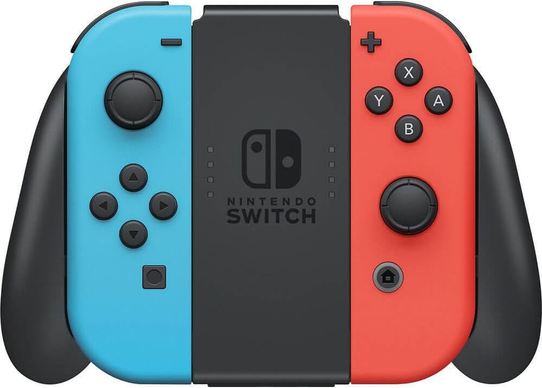 Switch with Neon Blue and Neon Red Joy‑Con