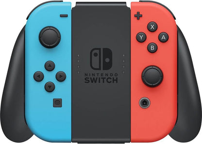 Switch with Neon Blue and Neon Red Joy‑Con