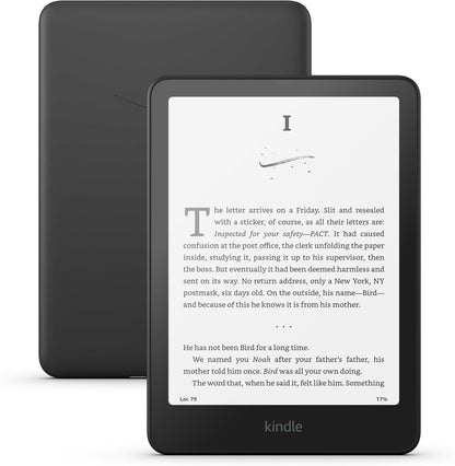 Kindle Paperwhite 16GB (Newest Model) – Our Fastest Kindle Ever, with New 7" Glare-Free Display and Weeks of Battery Life – Black